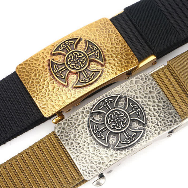 Men's Retro Style Leisure Nylon Belt - image 3