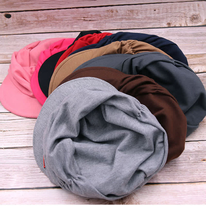 Women's Soft-Brimmed Hat Pleated Baseball Cap - image 5