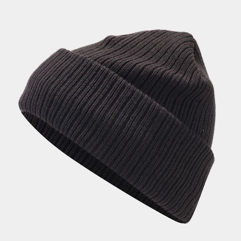 3Pcs Unisex Solid Color Twill Hat Scarf Gloves Set - image 17