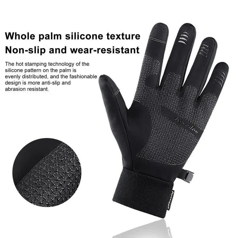 Winter Riding Touch Screen Stretchable Tactical Gloves - image 6