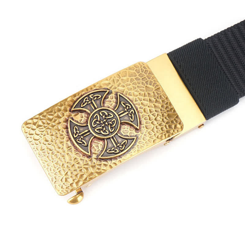 Men's Retro Style Leisure Nylon Belt - image 4