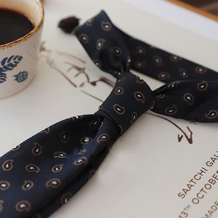 Men's Classic Elegant Floral Necktie - image 8