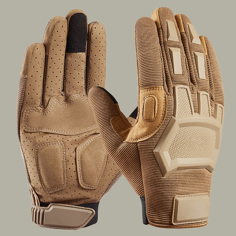 Cycling Bike Motorcycle Military Tactical Gloves - Khaki - XL - image 10
