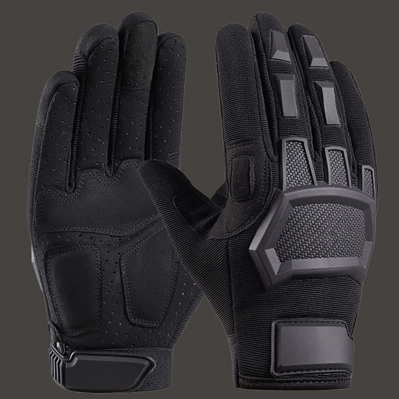 Cycling Bike Motorcycle Military Tactical Gloves - Black - XL - image 6