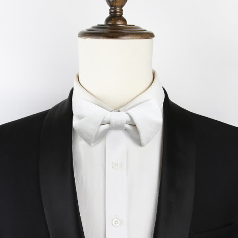 Men's Stylish Twist Velvet Bow Tie - image 12