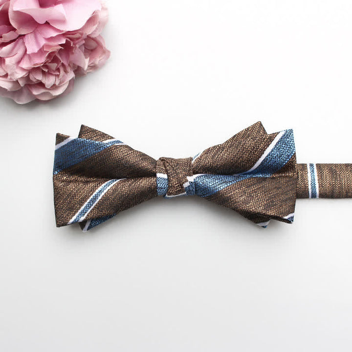 Men's Classical Formal Printed Bow Tie - Style #11 - image 12
