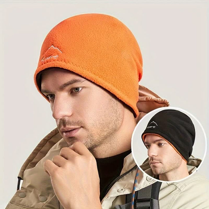 Windproof Polar Fleece Reversible Warm Hat - image 7