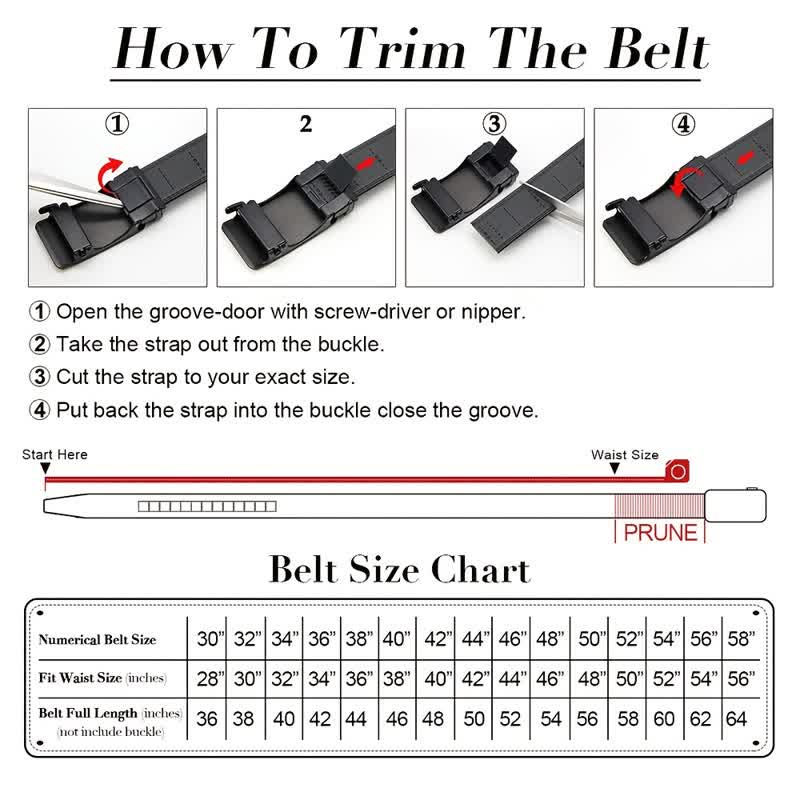 Men's Luxury Crocodile Skin Pattern Leather Belt - image 9