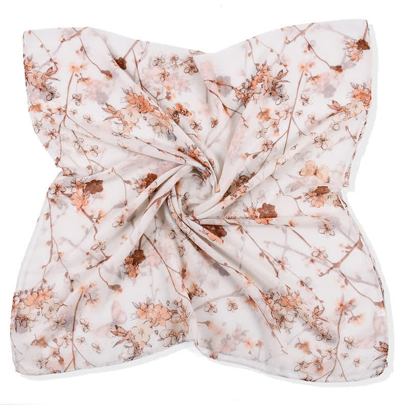 Women's Elegant Vibrant Floral Long Wrap Scarf - image 16