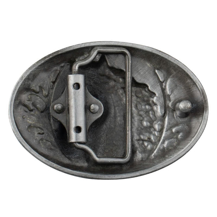 Men's DIY Horse Head Buckle Leather Belt - image 1