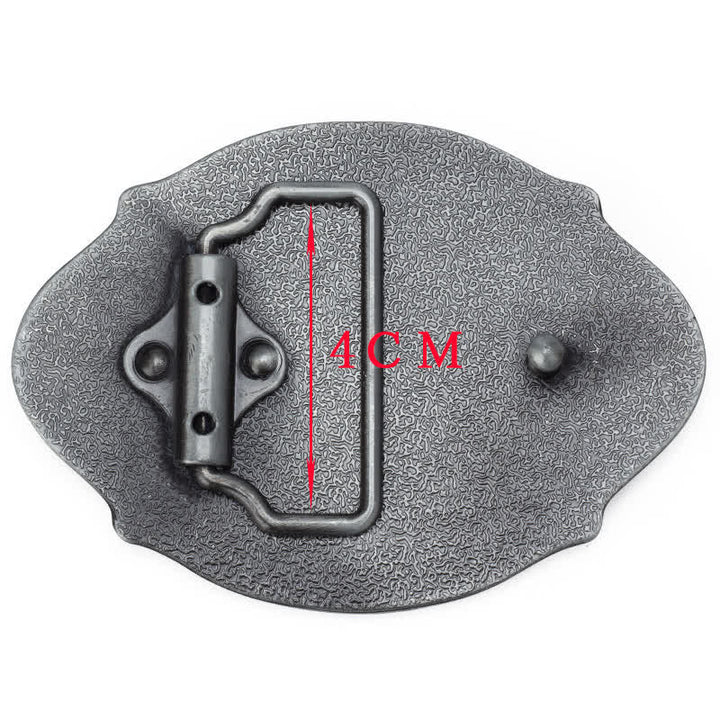 Men's DIY Mechanical Carpenter Tool Buckle Leather Belt