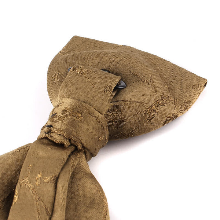 Men's Special Meticulous Floral Wedding Bow Tie - image 9