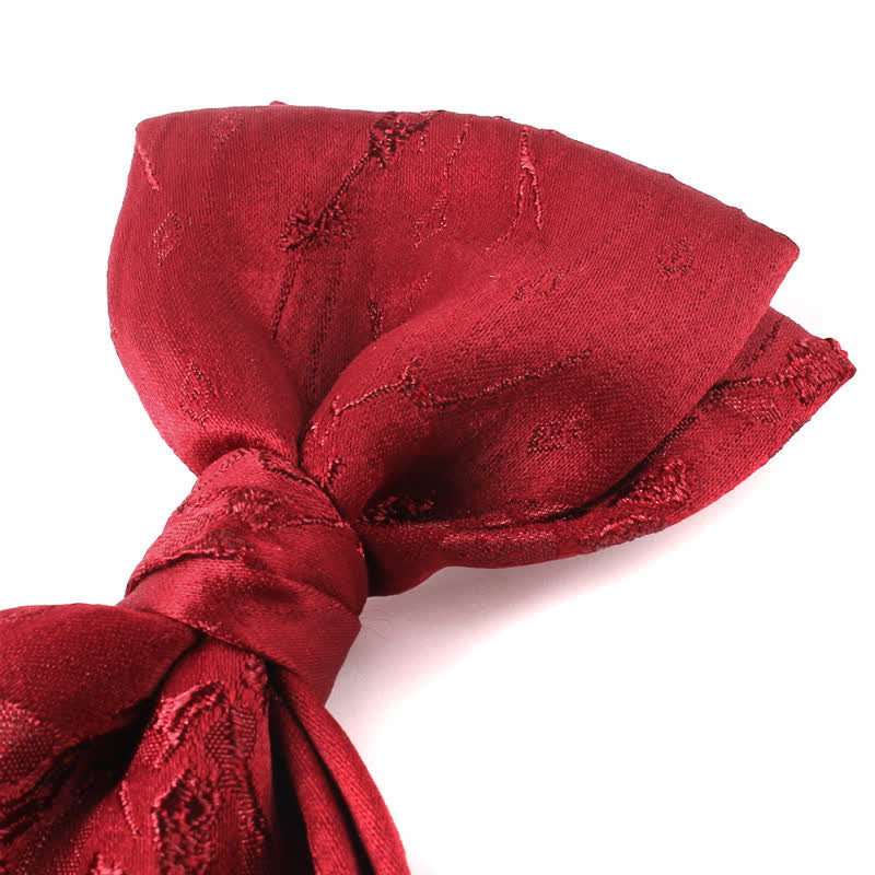Men's Special Meticulous Floral Wedding Bow Tie - image 3