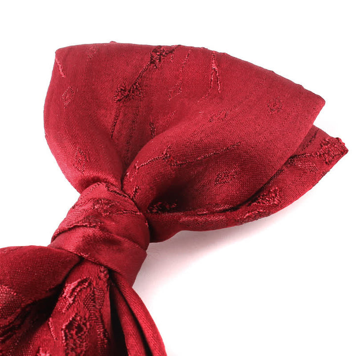 Men's Special Meticulous Floral Wedding Bow Tie - image 3