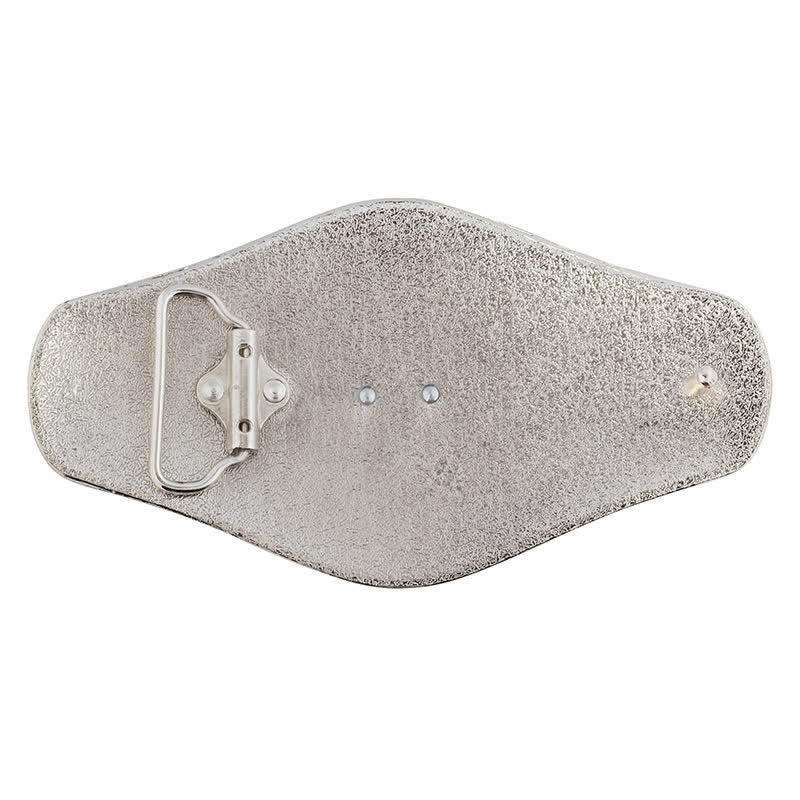 Men's DIY Western Golden Animal Buckle Leather Belt - image 2