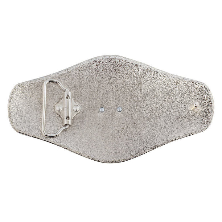 Men's DIY Western Golden Animal Buckle Leather Belt - image 2