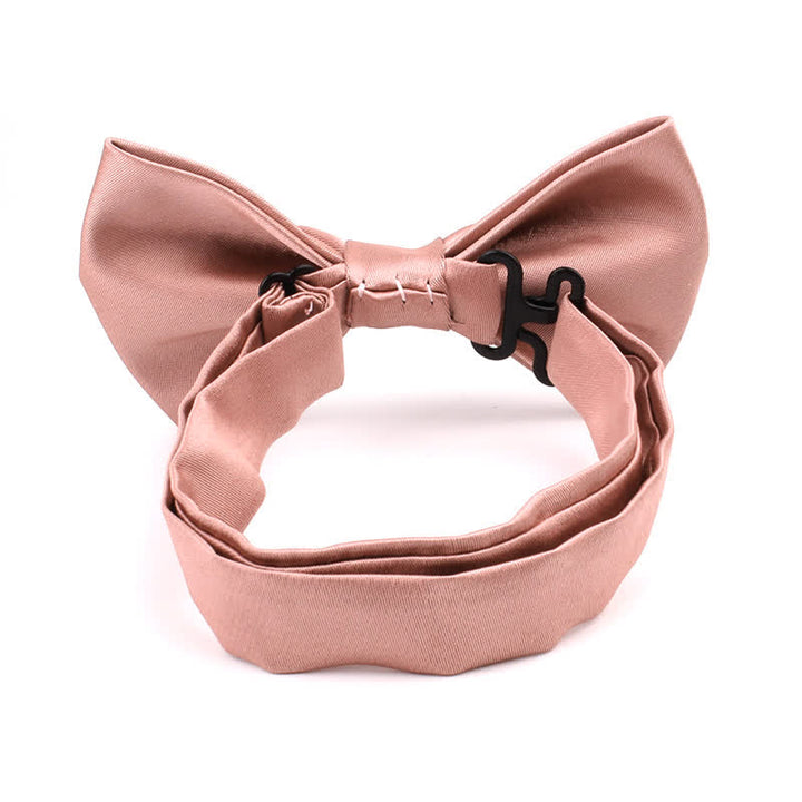 Men's Figure-Eight Twist Shaped Bow Tie - image 3