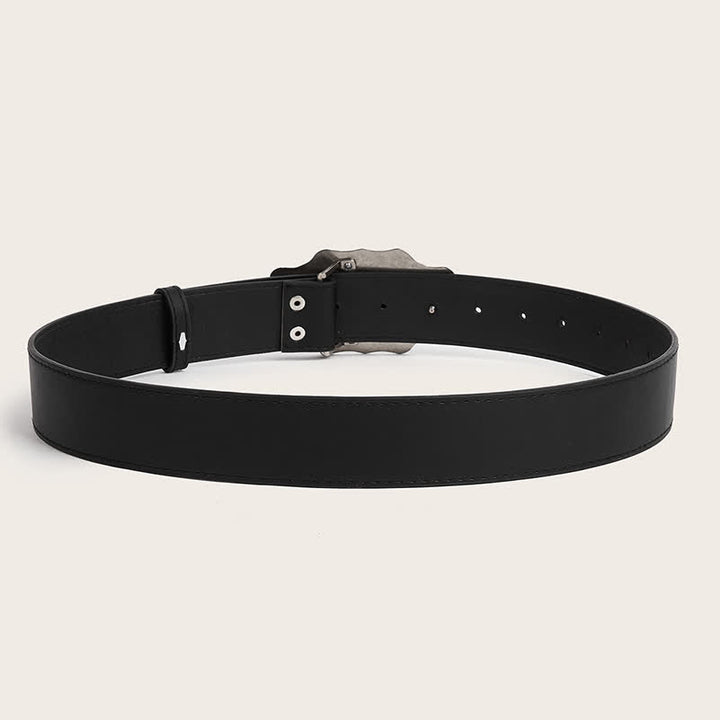 Women's Bohemia Turquoise Irregular Buckle Leather Belt - image 3