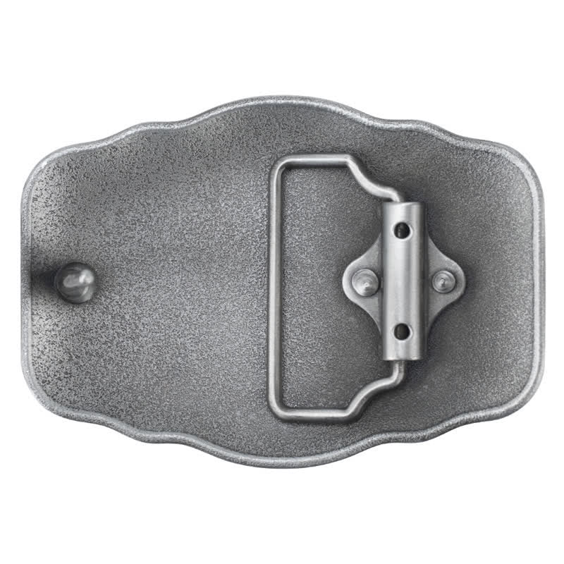 Men's DIY Five Star Texas State Buckle Leather Belt - image 1