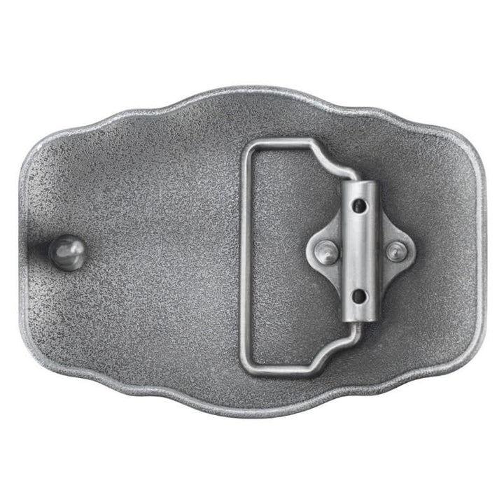Men's DIY Five Star Texas State Buckle Leather Belt - image 1