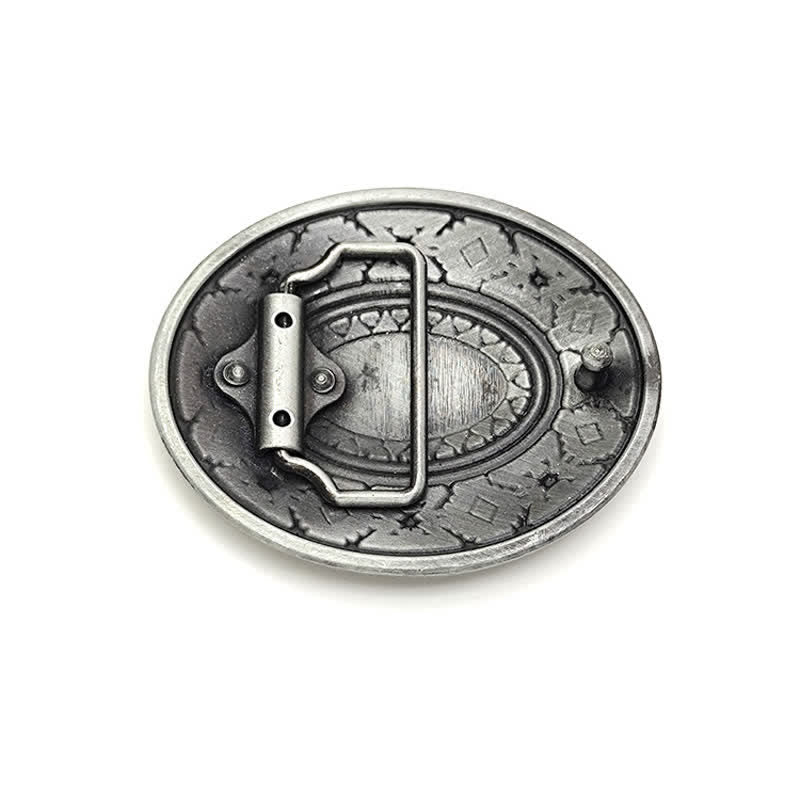 Men's DIY Western Colorul Enameled Leather Belt - image 1