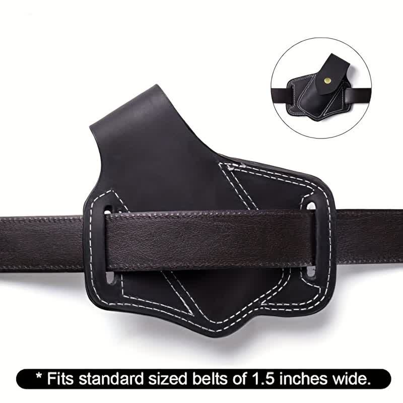 EDC Organizer Multitool Sheath Leather Belt Bag - image 9