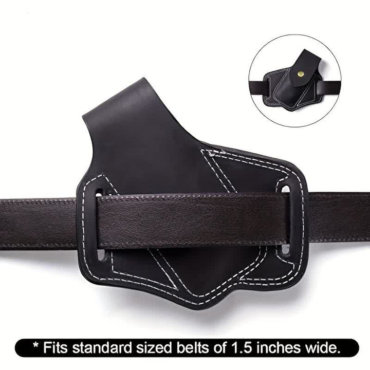 EDC Organizer Multitool Sheath Leather Belt Bag - image 9
