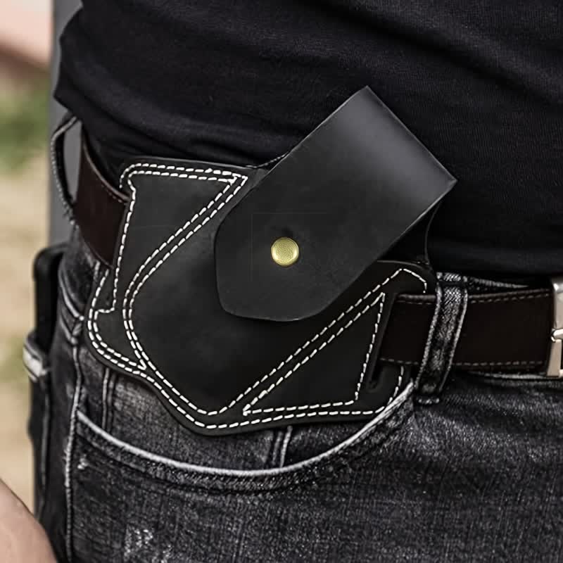 EDC Organizer Multitool Sheath Leather Belt Bag - image 6