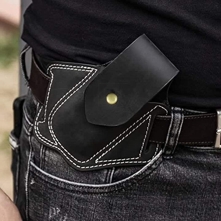 EDC Organizer Multitool Sheath Leather Belt Bag - image 6