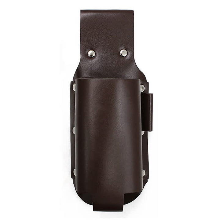 Outdoor Waist-Hanging Beer Bottle Holder Belt Bag - Brown - image 1