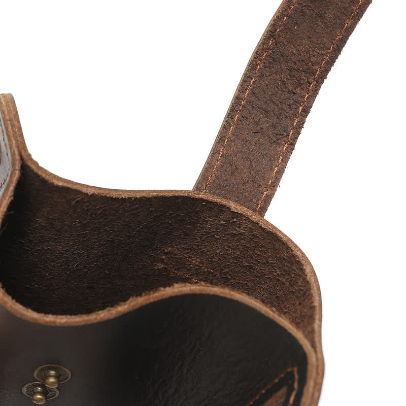 Retro Cell Phone Convenient Carry Leather Belt Bag - image 12