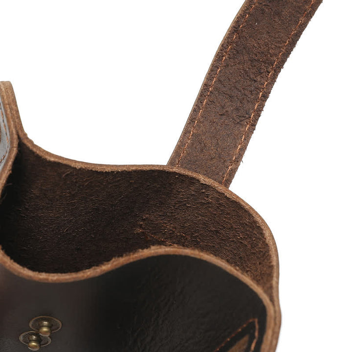 Retro Cell Phone Convenient Carry Leather Belt Bag - image 12