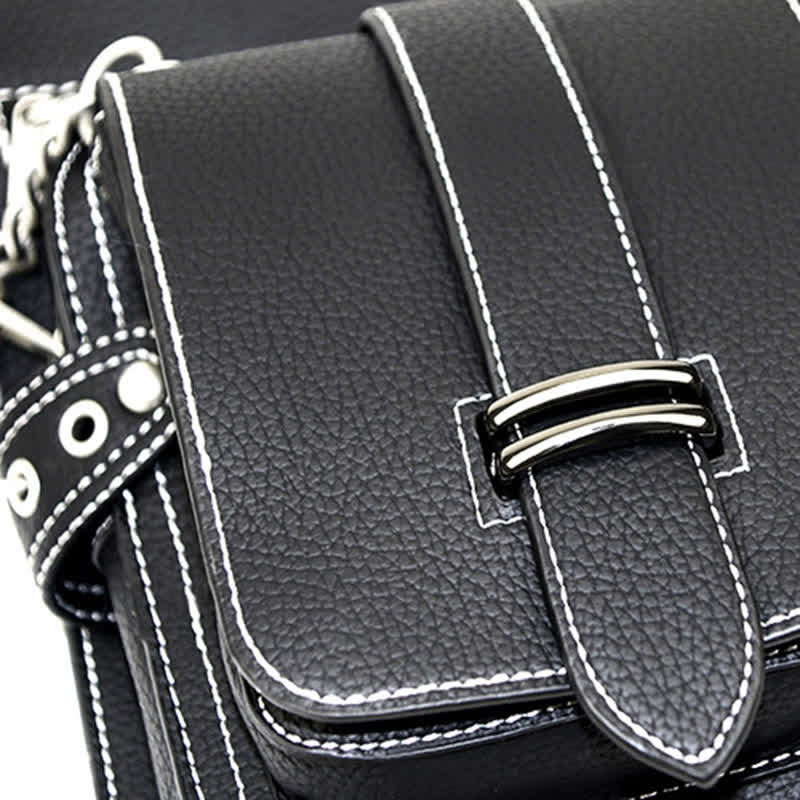 Punk Steampunk Motorcycle Crossbody Waist Leg Bag - image 10