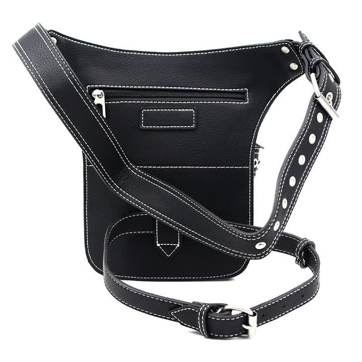 Punk Steampunk Motorcycle Crossbody Waist Leg Bag - image 7