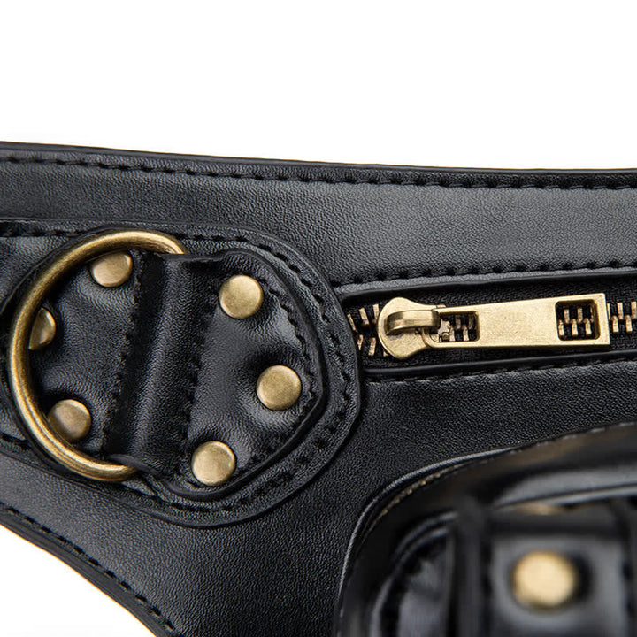 Steampunk Fanny Pack Thigh Holster Shoulder Waist Leg Bag - image 12