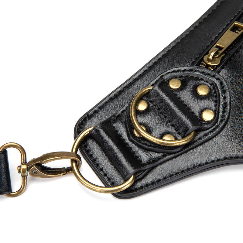 Steampunk Fanny Pack Thigh Holster Shoulder Waist Leg Bag - image 11