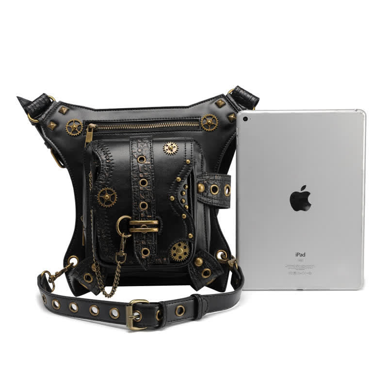 Outdoor Gear Steampunk Chain Waist Leg Bag - image 4
