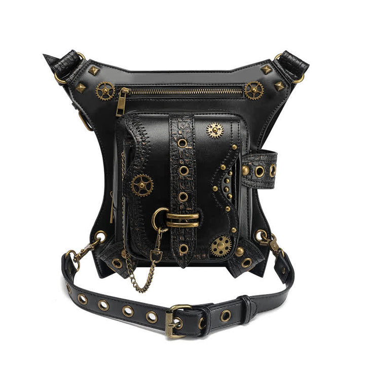 Outdoor Gear Steampunk Chain Waist Leg Bag - image 1