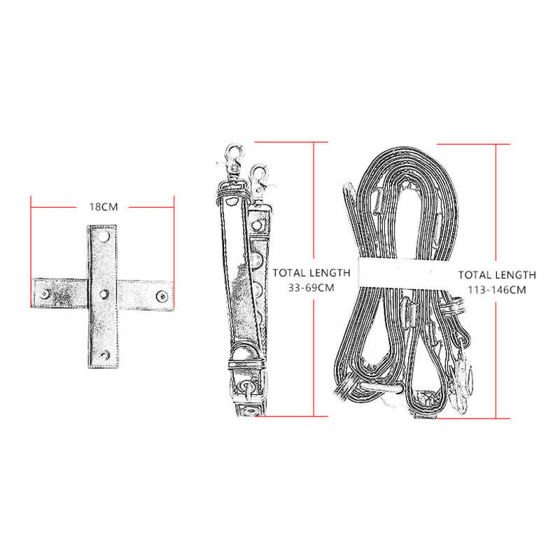 Convertible Skull Design Shoulder Waist Leg Bag - image 3