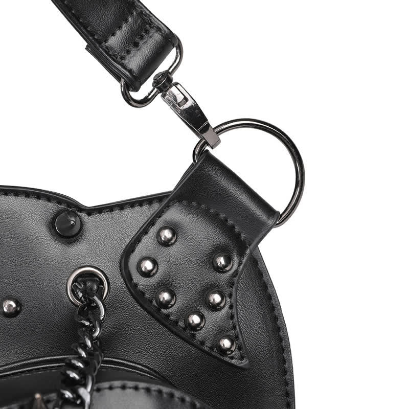 Convertible Skull Design Shoulder Waist Leg Bag - image 14