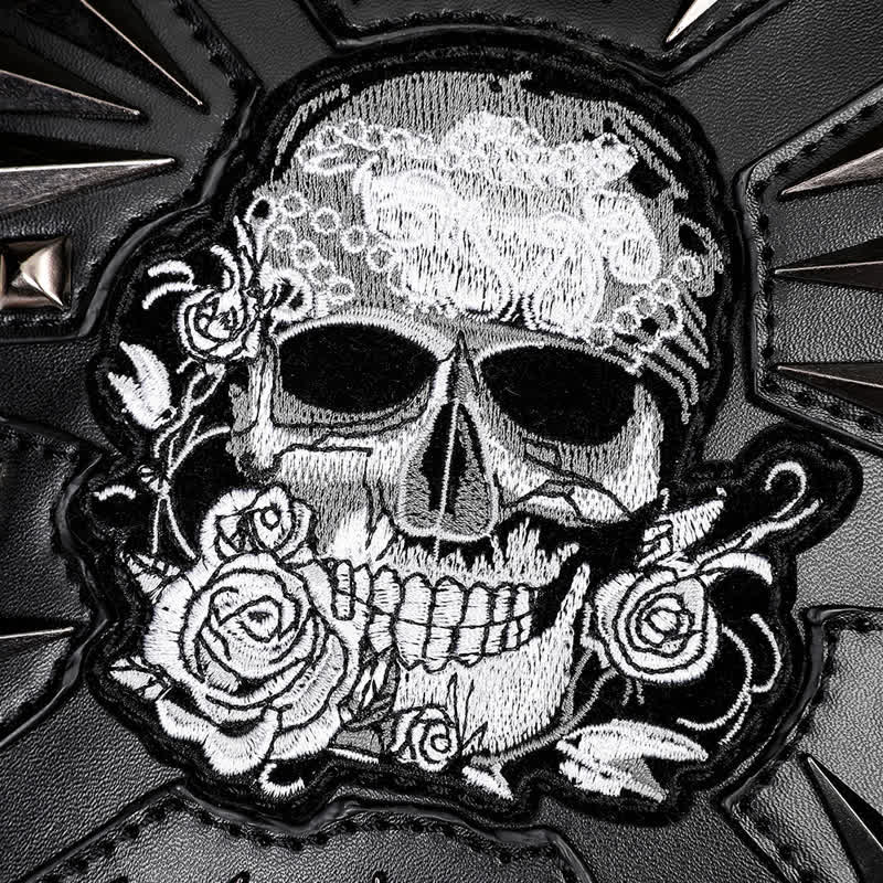 Convertible Skull Design Shoulder Waist Leg Bag - image 11