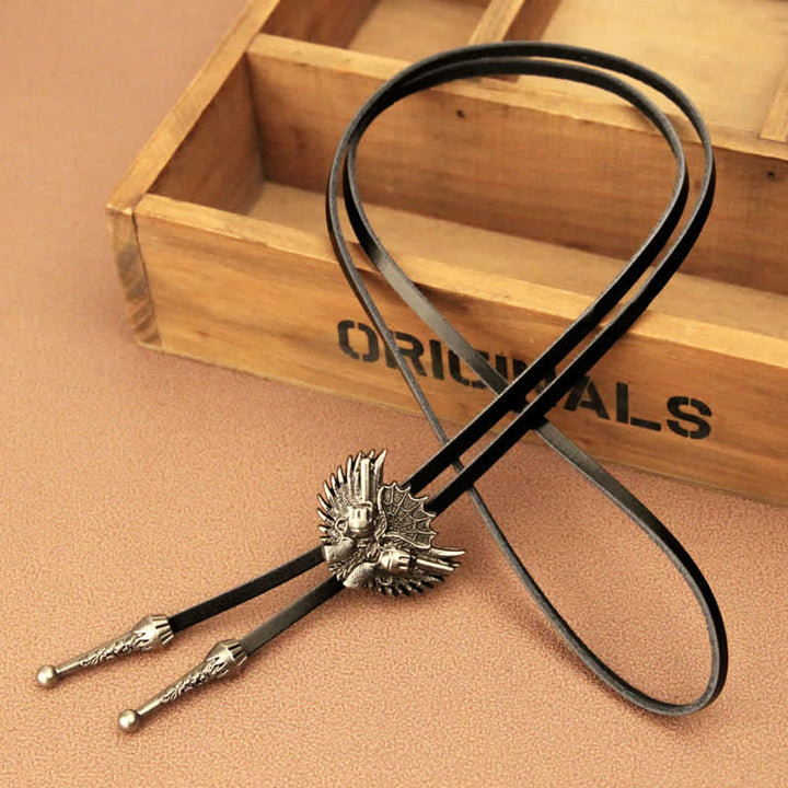 Double Guns Wings Casual Bolo Tie - image 2