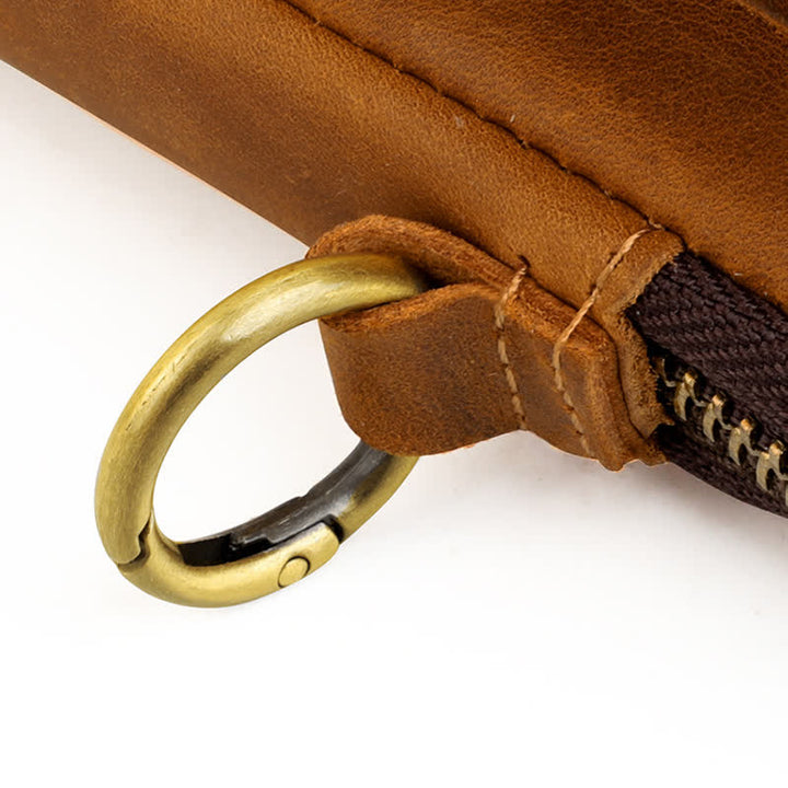 Travel Cell Phone Cigarette Case Leather Belt Bag - image 11