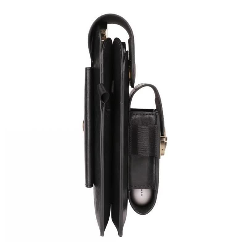 Phone Holster Crossbody Leather Belt Bag - image 8