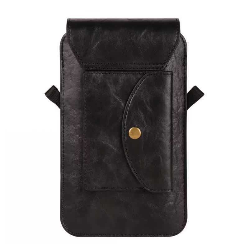 Phone Holster Crossbody Leather Belt Bag - image 7