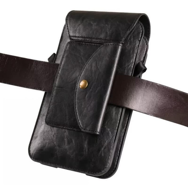 Phone Holster Crossbody Leather Belt Bag - image 14