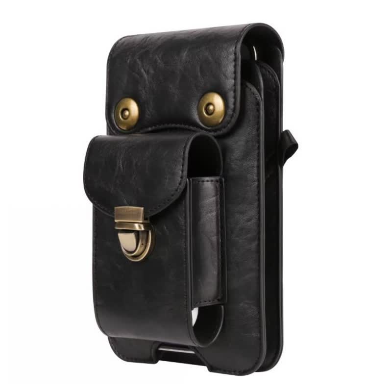 Phone Holster Crossbody Leather Belt Bag - image 6