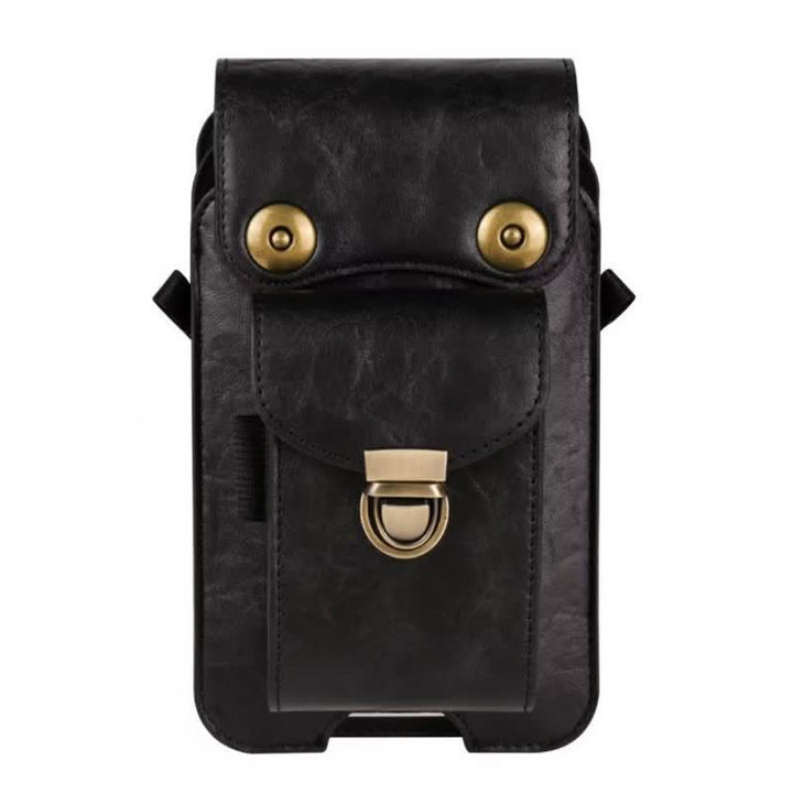 Phone Holster Crossbody Leather Belt Bag - image 4