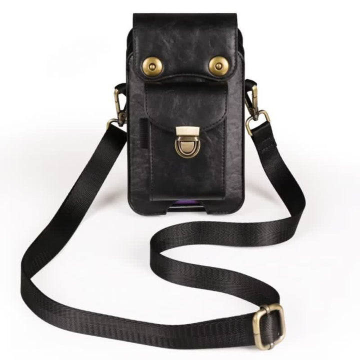 Phone Holster Crossbody Leather Belt Bag - image 10