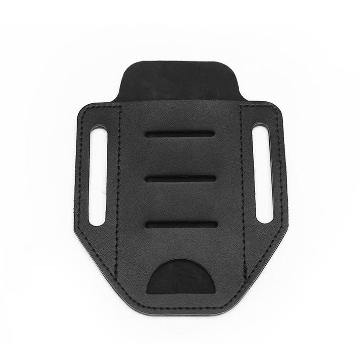 EDC Tactical Multi-tool Holster Leather Belt Bag - Black - image 1